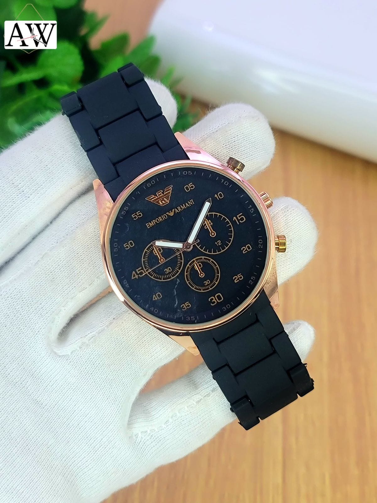 St-003✅New PREMIUM GENTS WEAR WATCHES SILICON CHAIN – PACK OF 2 OFFER NOW ONLY RS 1499! AVAILABLE EXCLUSIVELY AT Stillver.com”