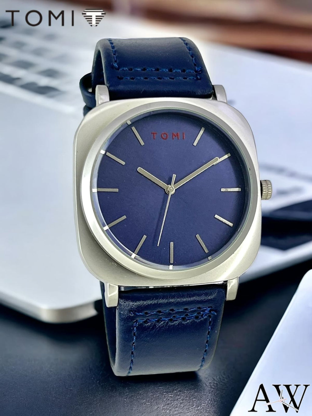 St-004✅”Don’t Miss Out: TOMI’s Best-Selling Leather Watches – Pack of 2 for Only 1799 Get 35% Off Shop Now at Stillver.com!”