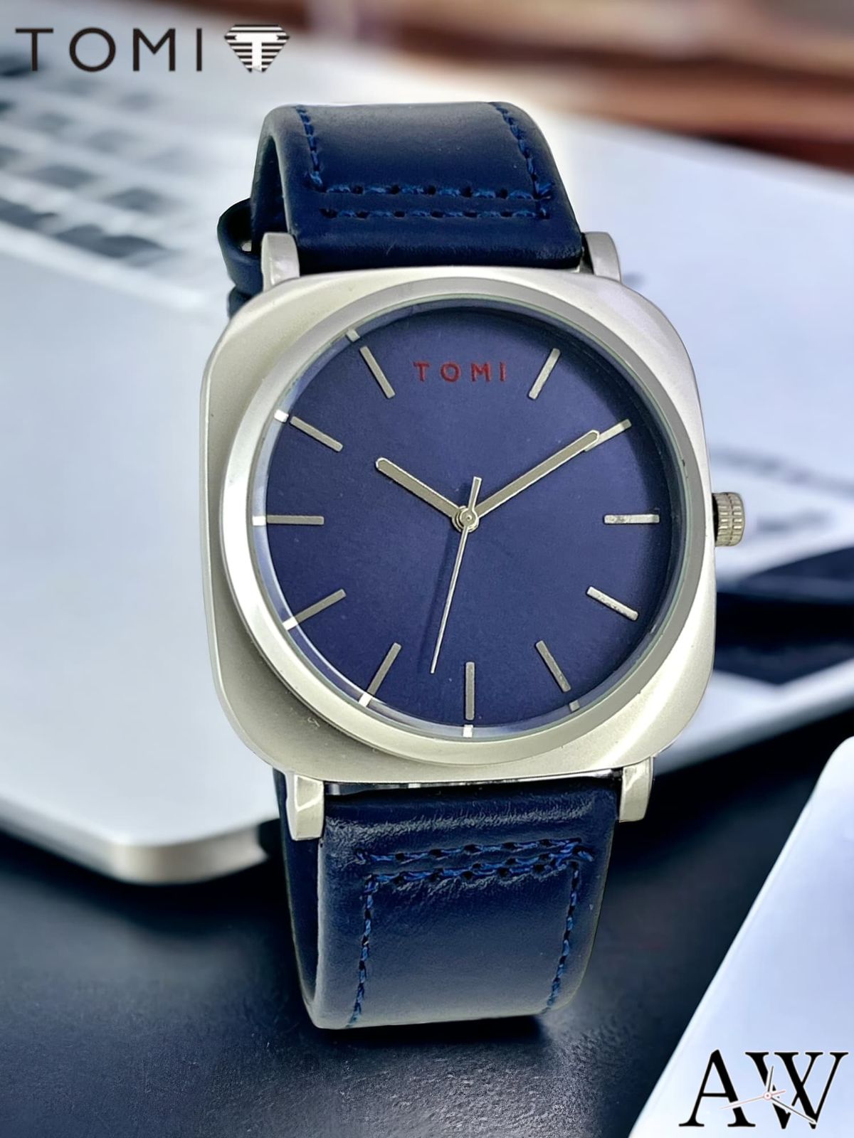 St-004✅”Don’t Miss Out: TOMI’s Best-Selling Leather Watches – Pack of 2 for Only 1799 Get 35% Off Shop Now at Stillver.com!”