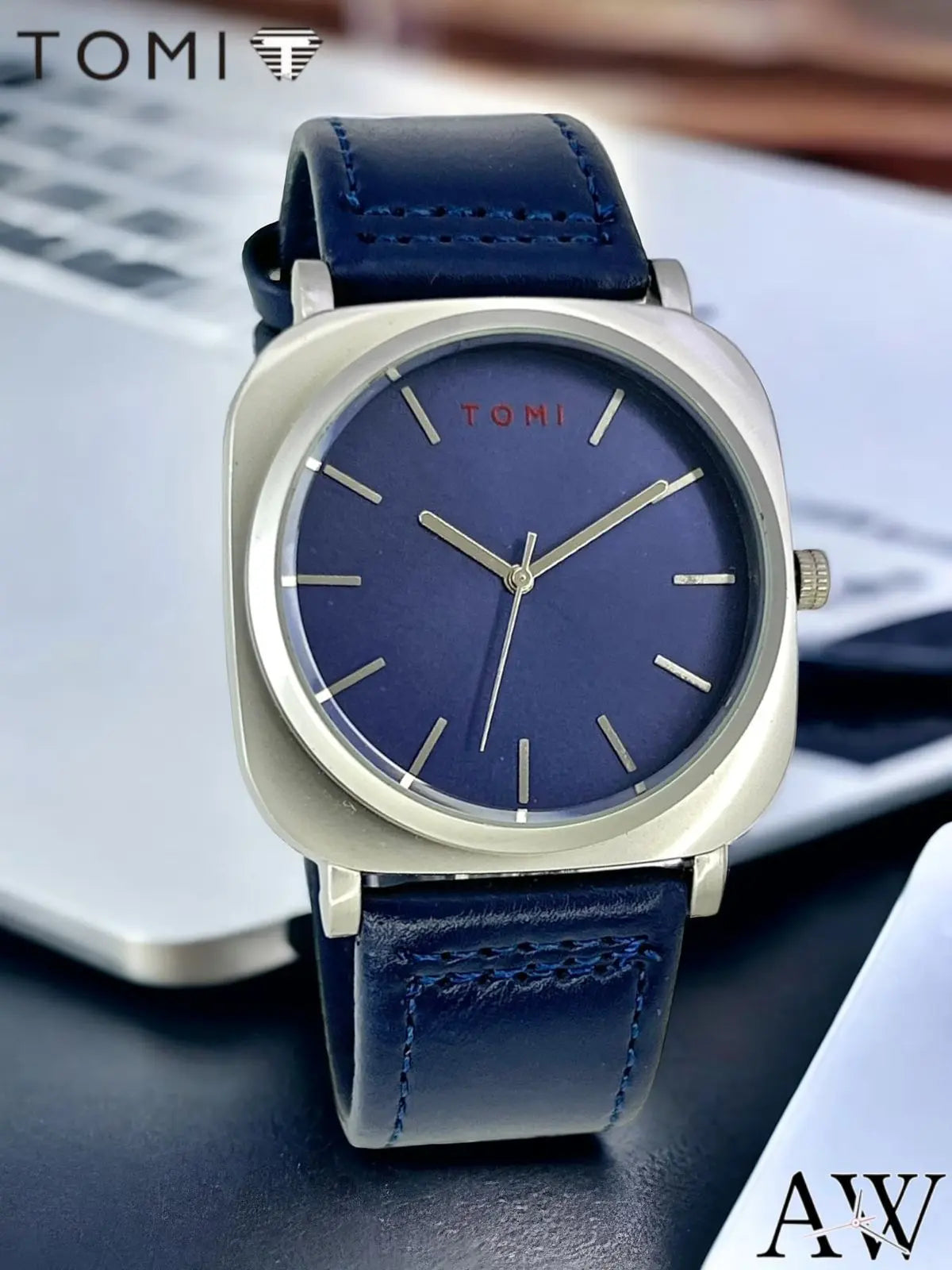 St004✅ TOMI’s Best-Selling Leather Watches – Pack of 2