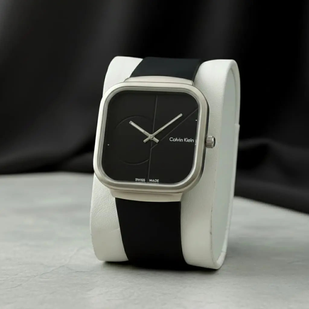 St007 ✅ Modern Square Dial CK Watch for Men