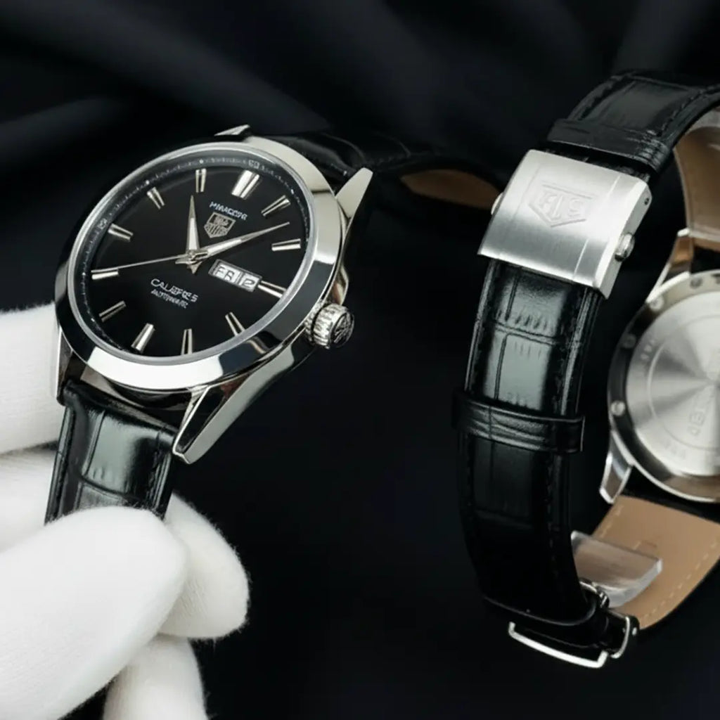 ST001 🔥 Bold & Sleek Gents Watch with Date Function & Master Lock