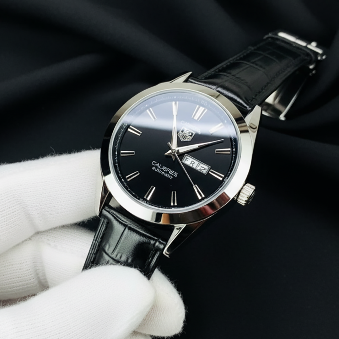 ST001 🔥 Bold & Sleek Gents Watch with Date Function & Master Lock