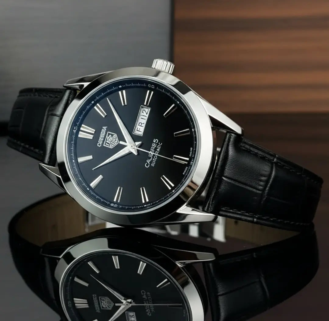 ST001 🔥 Bold & Sleek Gents Watch with Date Function & Master Lock