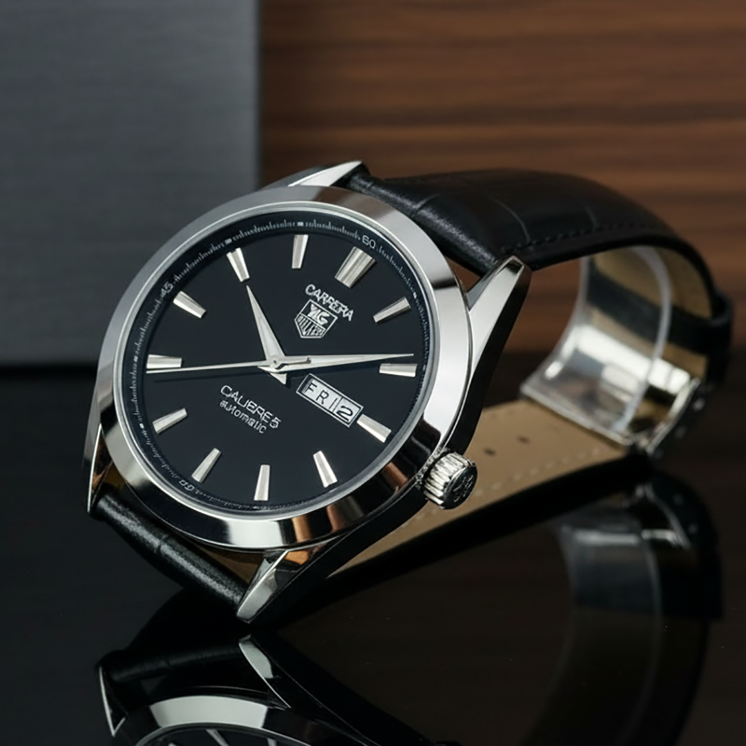 ST001 🔥 Bold & Sleek Gents Watch with Date Function & Master Lock