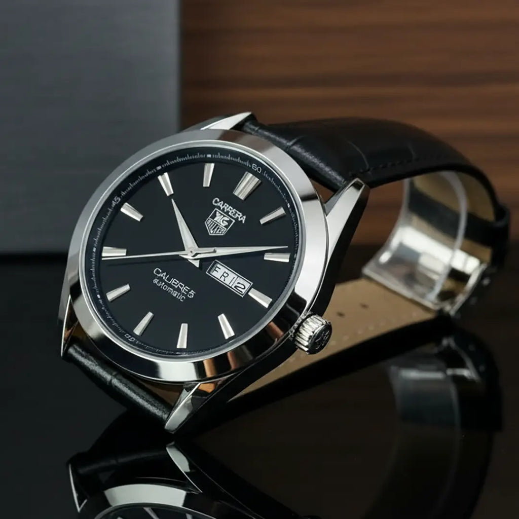 ST001 🔥 Bold & Sleek Gents Watch with Date Function & Master Lock