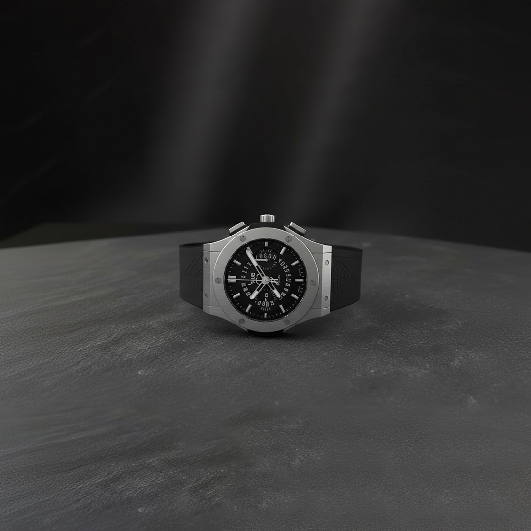 St-011 Style Luxury Leather Strap Watch for Men – Premium Look (Black, Navy Blue, Grey)