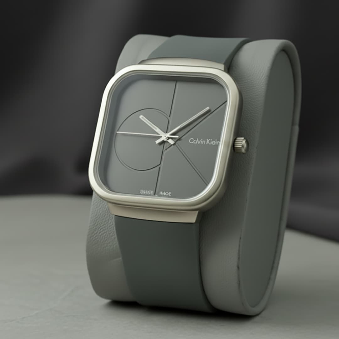 St007 ✅ Modern Square Dial CK Watch for Men